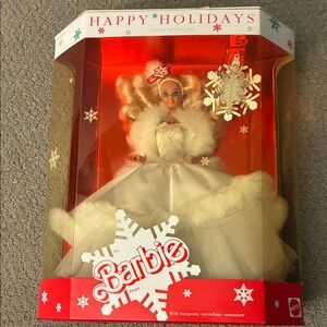Barbie Holiday Edition Doll - White and Red
